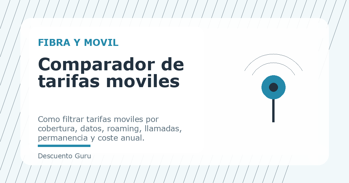 Comparador de tarifas moviles