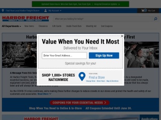 Harbor Freight Tools cupones